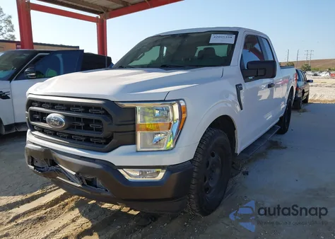 2021 Ford F-150 Xl из США, поврежденный, VIN 1FTEX1C56MKE47893